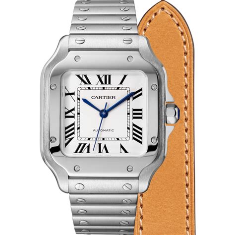 cartier santos watch cost.